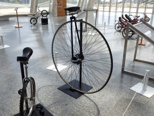 Unicycle from the High Rider era.